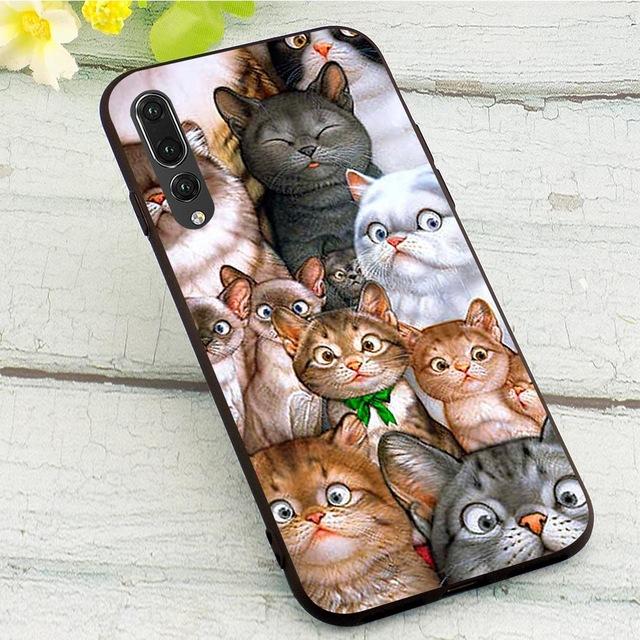 Katzen Motive Soft Hülle/Case für Huawei Pura 70, 70 Pro, 70 Ultra, P60 Pro, P50, P50 Pro, P30, P30 Lite, P30 Pro, P20, P20 Lite, P20 Pro, P10, P10 Lite, Mate 60 Pro, 50 Pro, 40 Pro, Nova 12s, 12i, 12 SE | ZITOCASES®