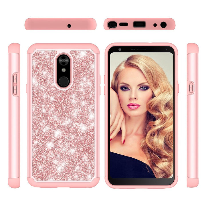 Glitzer Hülle/Case verschiedene Farben für LG Velvet, Aristo 2, Aristo 2 Plus, G7 ThinQ, G8 ThinQ, Q7, Q7 Plus, Stylo 4, Stylo 5, K40, V40 ThinQ | ZITOCASES®