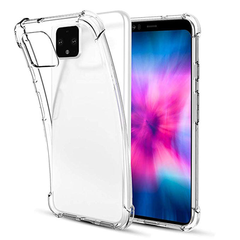 Transparente Airbag Silikon Hülle/Case für Google Pixel 9, 9 Pro, 9 Pro XL, 9A, 8, 8 Pro, 8A, 7, 7 Pro, 7A, 6, 6 Pro, 6A, 5, 4, 4 XL, 4A, 3, 3 XL, 3A, 3A XL | ZITOCASES®