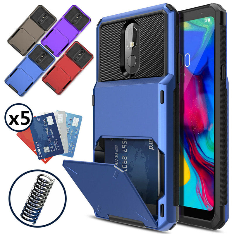 Business Hülle/Case mit Kreditkartenfach für LG Velvet, K40, Stylo 4, Stylo 5 | ZITOCASES®