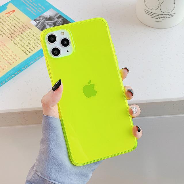 Dünne Neon Soft Hülle/Case verschiedene Farben für iPhone 16, 16 Plus, 16 Pro, 16 Pro Max, 16e, 15, 15 Plus, 15 Pro, 15 Pro Max, 14, 14 Plus, 14 Pro, 14 Pro Max, 13, 13 Pro, 13 Pro Max, 13 Mini, 12, 12 Pro, 12 Pro Max, 12 Mini, SE, 11, 11 Pro, 11 Pro Max | ZITOCASES®