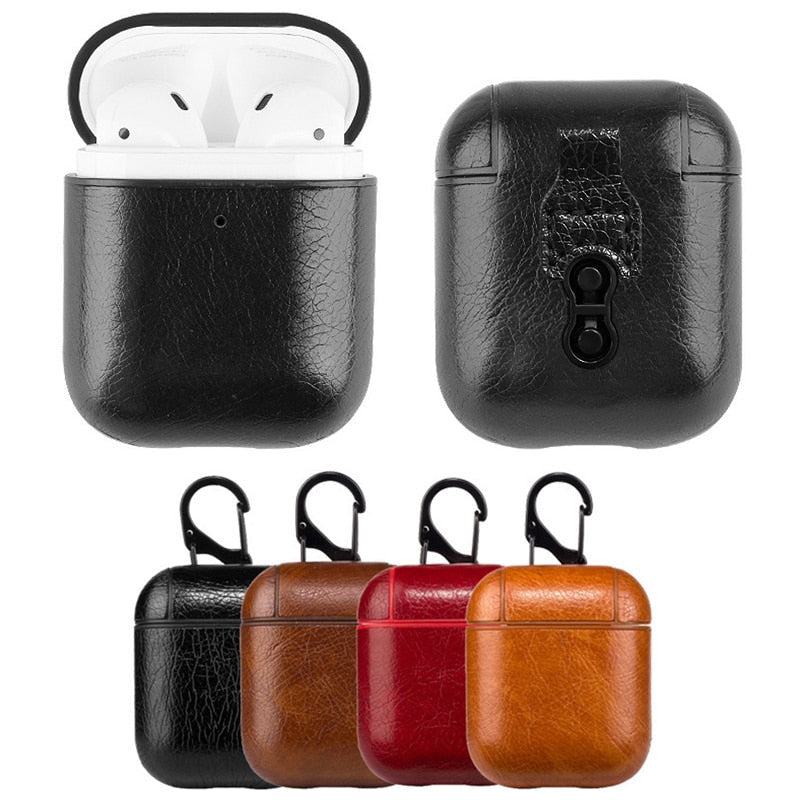 Edle Kunstleder Hülle/Case für AirPods 1, 2, 3, 4 | ZITOCASES®