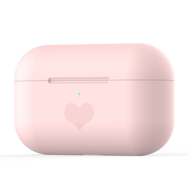 Herz Motiv Silikon Hülle/Case verschiedene Farben für AirPods Pro 1, 2 | ZITOCASES®