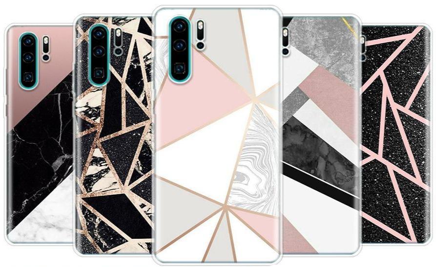 Marmor-Gitter Motiv Hülle/Case verschiedene Farben für Huawei  Pura 70, 70 Pro, 70 Ultra, P60 Pro, P50, P50 Pro, P40, P40 Pro, P30, P30 Lite, P30 Pro, P20, P20 Lite, P20 Pro, P10, P10 Lite, Mate 60 Pro, 50 Pro, Nova 12s, 12i, 12 SE | ZITOCASES®