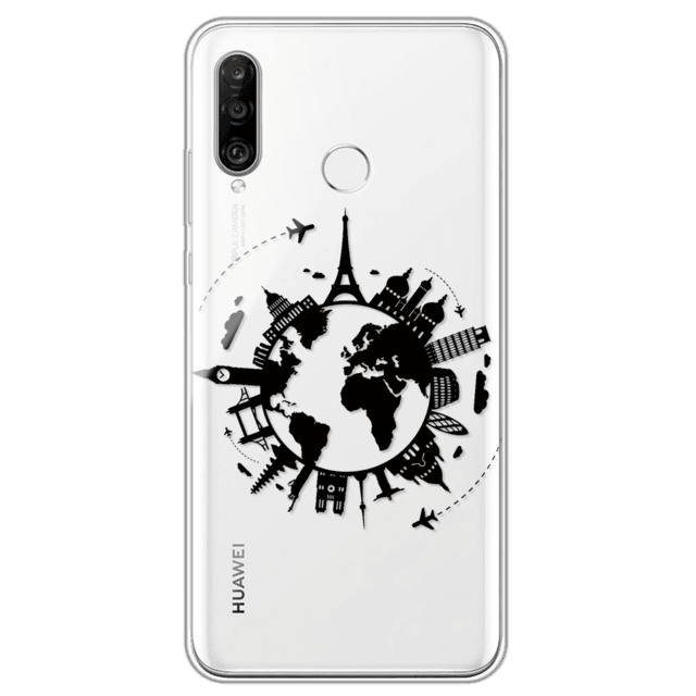 Flugzeug-Reise Motive Soft Hülle/Case für Huawei Pura 70, 70 Pro, 70 Ultra, P60 Pro, P50, P50 Pro, P40, P40 Pro, P30, P30 Lite, P30 Pro, P20, Mate 60 Pro, 50 Pro, 40 Pro, Nova 12s, 12i, 12 SE | ZITOCASES®