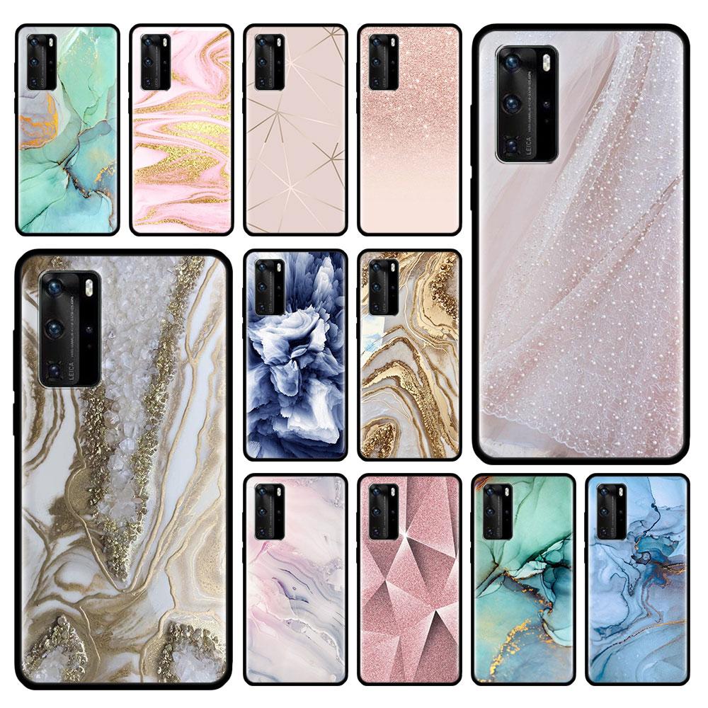 Marmor-Stein Motiv Soft Hülle/Case verschiedene Farben für Huawei Pura 70, 70 Pro, 70 Ultra, P60 Pro, P50, P50 Pro, P40, P40 Lite, P40 Pro, P30, P30 Lite, P30 Pro, Mate 60 Pro, 50 Pro, 40 Pro, Nova 12s, 12i, 12 SE | ZITOCASES®