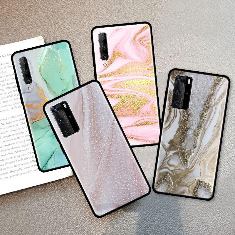 Marmor-Stein Motiv Soft Hülle/Case verschiedene Farben für Huawei Pura 70, 70 Pro, 70 Ultra, P60 Pro, P50, P50 Pro, P40, P40 Lite, P40 Pro, P30, P30 Lite, P30 Pro, Mate 60 Pro, 50 Pro, 40 Pro, Nova 12s, 12i, 12 SE | ZITOCASES®