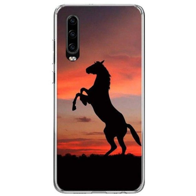 Pferde Motiv Soft Hülle/Case für Huawei Pura 70, 70 Pro, 70 Ultra, P60 Pro, P50, P50 Pro, P40, P40 Pro, P30, P30 Lite, P30 Pro, P20, P20 Lite, P20 Pro, P10, P10 Lite, Mate 60 Pro, 50 Pro, 40 Pro, Nova 12s, 12i, 12 SE | ZITOCASES®