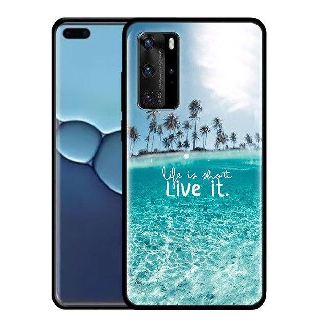 Strand/Meer Motiv Soft Hülle/Case für Huawei Pura 70, 70 Pro, 70 Ultra, P60 Pro, P50, P50 Pro, P40, P40 Lite, P40 Pro, P30, P30 Lite, P30 Pro, Mate 60 Pro, 50 Pro, 40 Pro, Nova 12s, 12i, 12 SE | ZITOCASES®