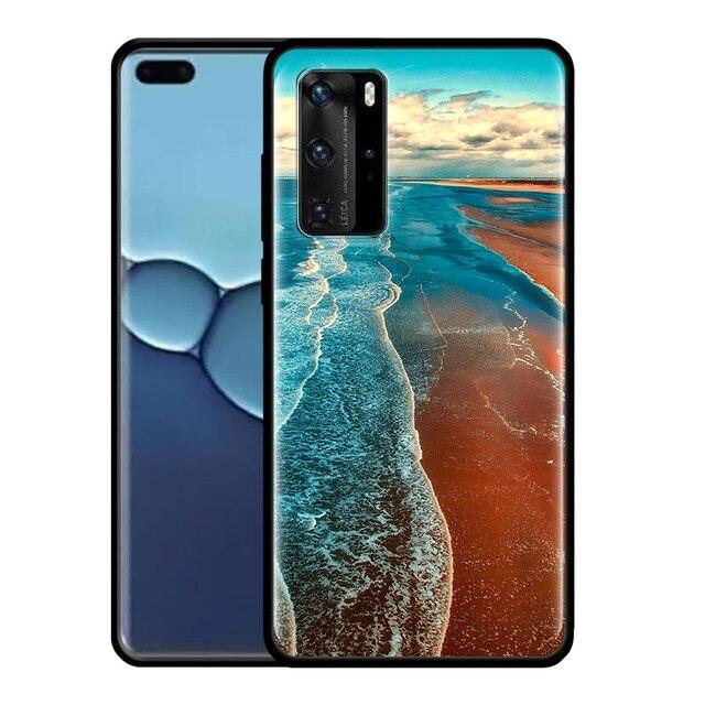 Strand/Meer Motiv Soft Hülle/Case für Huawei Pura 70, 70 Pro, 70 Ultra, P60 Pro, P50, P50 Pro, P40, P40 Lite, P40 Pro, P30, P30 Lite, P30 Pro, Mate 60 Pro, 50 Pro, 40 Pro, Nova 12s, 12i, 12 SE | ZITOCASES®