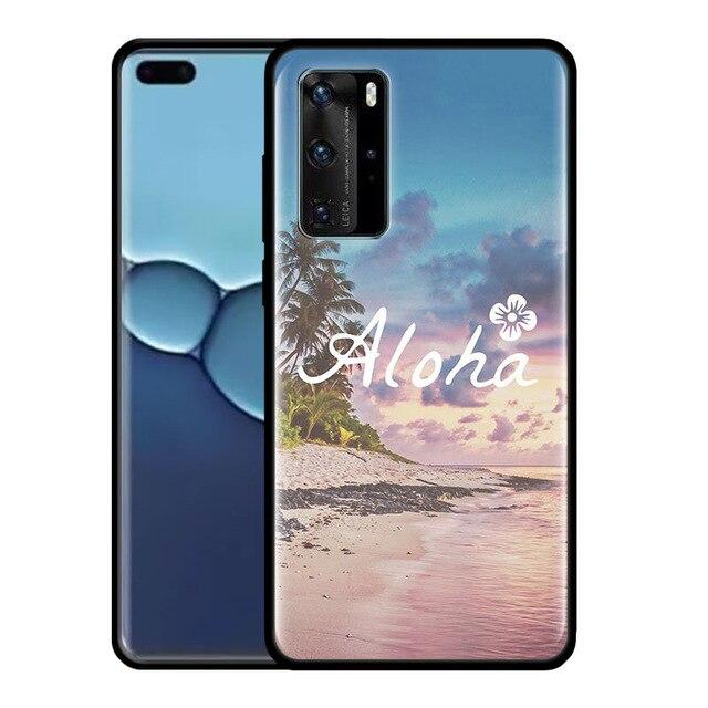 Strand/Meer Motiv Soft Hülle/Case für Huawei Pura 70, 70 Pro, 70 Ultra, P60 Pro, P50, P50 Pro, P40, P40 Lite, P40 Pro, P30, P30 Lite, P30 Pro, Mate 60 Pro, 50 Pro, 40 Pro, Nova 12s, 12i, 12 SE | ZITOCASES®