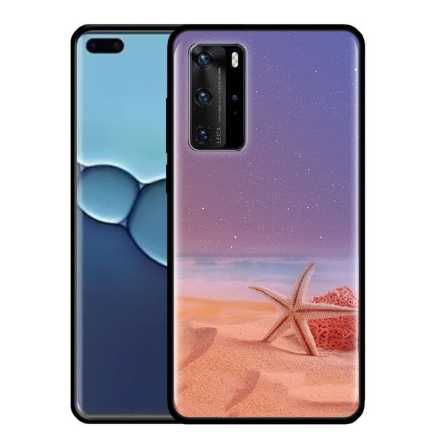 Strand/Meer Motiv Soft Hülle/Case für Huawei Pura 70, 70 Pro, 70 Ultra, P60 Pro, P50, P50 Pro, P40, P40 Lite, P40 Pro, P30, P30 Lite, P30 Pro, Mate 60 Pro, 50 Pro, 40 Pro, Nova 12s, 12i, 12 SE | ZITOCASES®