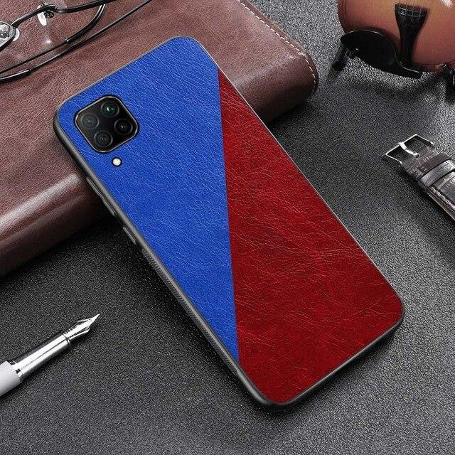 Kunstleder überzogene zweifarbige Soft Hülle/Case für Huawei Nova-Serie | ZITOCASES®