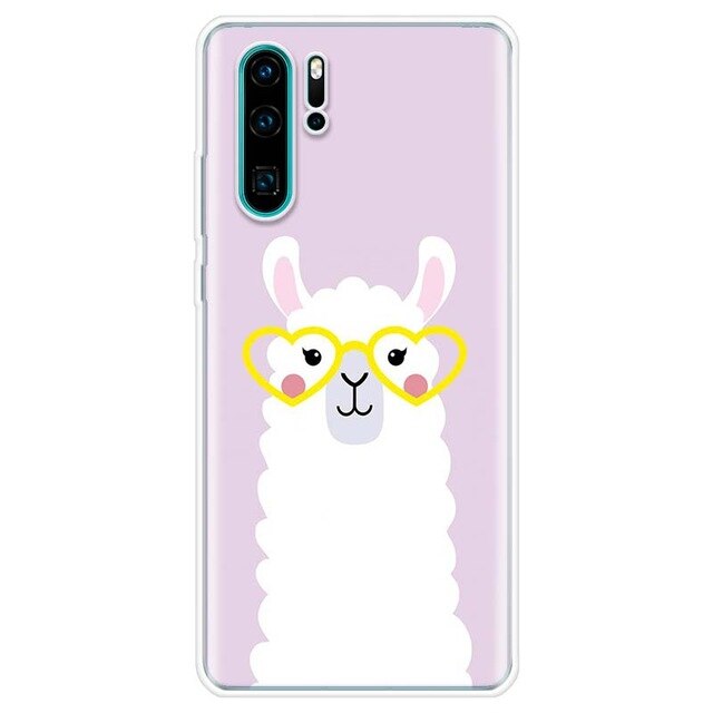 Lama/Alpaka Motive Soft Hülle/Case für Huawei Pura 70, 70 Pro, 70 Ultra, P60 Pro, P50, P50 Pro, P40, P40 Pro, P30, P30 Lite, P30 Pro, P20 Lite, Mate 60 Pro, 50 Pro, 40 Pro, Nova 12s, 12i, 12 SE | ZITOCASES®