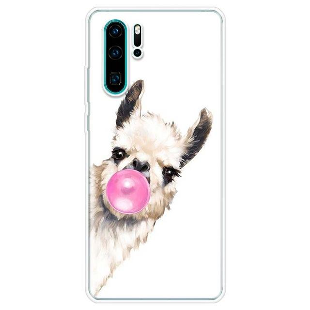 Lama/Alpaka Motive Soft Hülle/Case für Huawei Pura 70, 70 Pro, 70 Ultra, P60 Pro, P50, P50 Pro, P40, P40 Pro, P30, P30 Lite, P30 Pro, P20 Lite, Mate 60 Pro, 50 Pro, 40 Pro, Nova 12s, 12i, 12 SE | ZITOCASES®