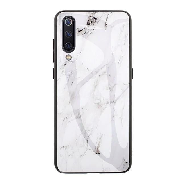 Marmor Optik Panzerglas Hülle/Case verschiedene Motive für Xiaomi Poco-Serie | ZITOCASES®