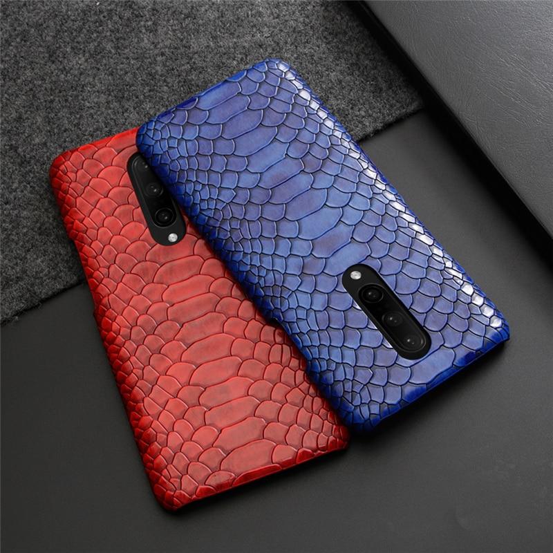 Schlangen-Leder Optik Hülle/Case verschiedene Farben für OnePlus 13R, 13, 12R, 12, 11, 10T, 10 Pro, 9, 9 Pro, 8, 8 Pro, 8T, Nord, 4, 3, 2, CE | ZITOCASES®