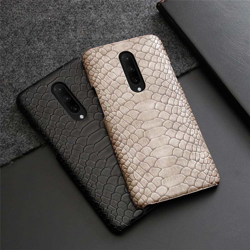 Schlangen-Leder Optik Hülle/Case verschiedene Farben für OnePlus 12R, 12, 11, 10T, 10 Pro, 9, 9 Pro, 8, 8 Pro, 8T, Nord, 4, 3, 2, CE | ZITOCASES®