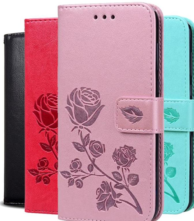 Elegante Rosen Kunstleder Klapp Hülle/Flip Case für Sony Xperia 1 III, 1 IV, 1 V, 1 VI, 2, 5 III, 5 IV, 5 V, 5 VI, 10 III, 10 IV, 10 V, 10 VI | ZITOCASES®