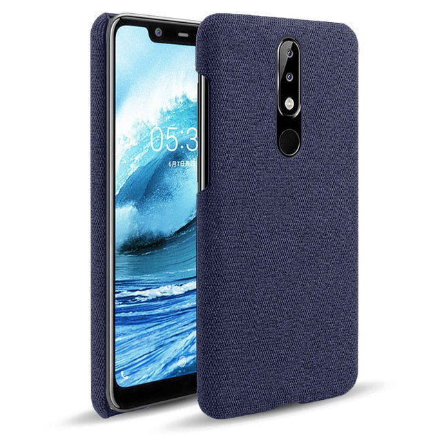 Stoff überzogene Soft Hülle/Case für Nokia X-Serie | ZITOCASES®