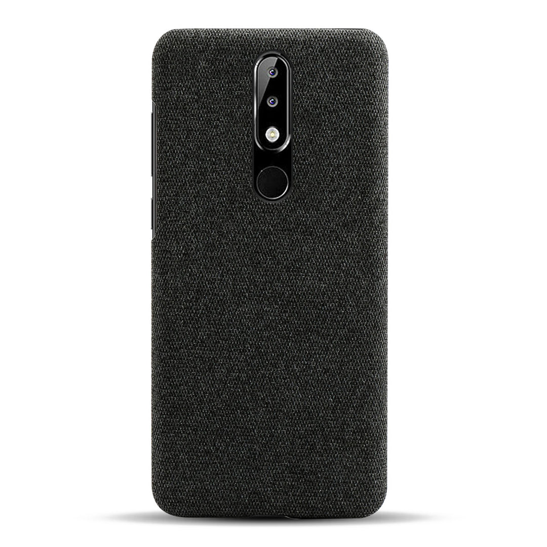 Stoff überzogene Soft Hülle/Case für Nokia X71, X30, XR20, XR21, X20, X7, X6, X5, G60, G50, G42, G22, G21, G20, G11, G10, 9 PureView, 8.3, 8.1, 7.2, 7.1 Plus, 7.1, 7 Plus, 7, 6.2, 6.1 Plus | ZITOCASES®