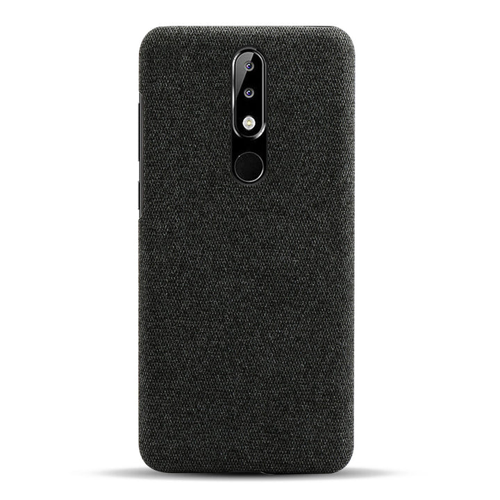 Stoff überzogene Soft Hülle/Case für Nokia X71, X30, XR20, XR21, X20, X7, X6, X5, G60, G50, G42, G22, G21, G20, G11, G10, 9 PureView, 8.3, 8.1, 7.2, 7.1 Plus, 7.1, 7 Plus, 7, 6.2, 6.1 Plus | ZITOCASES®