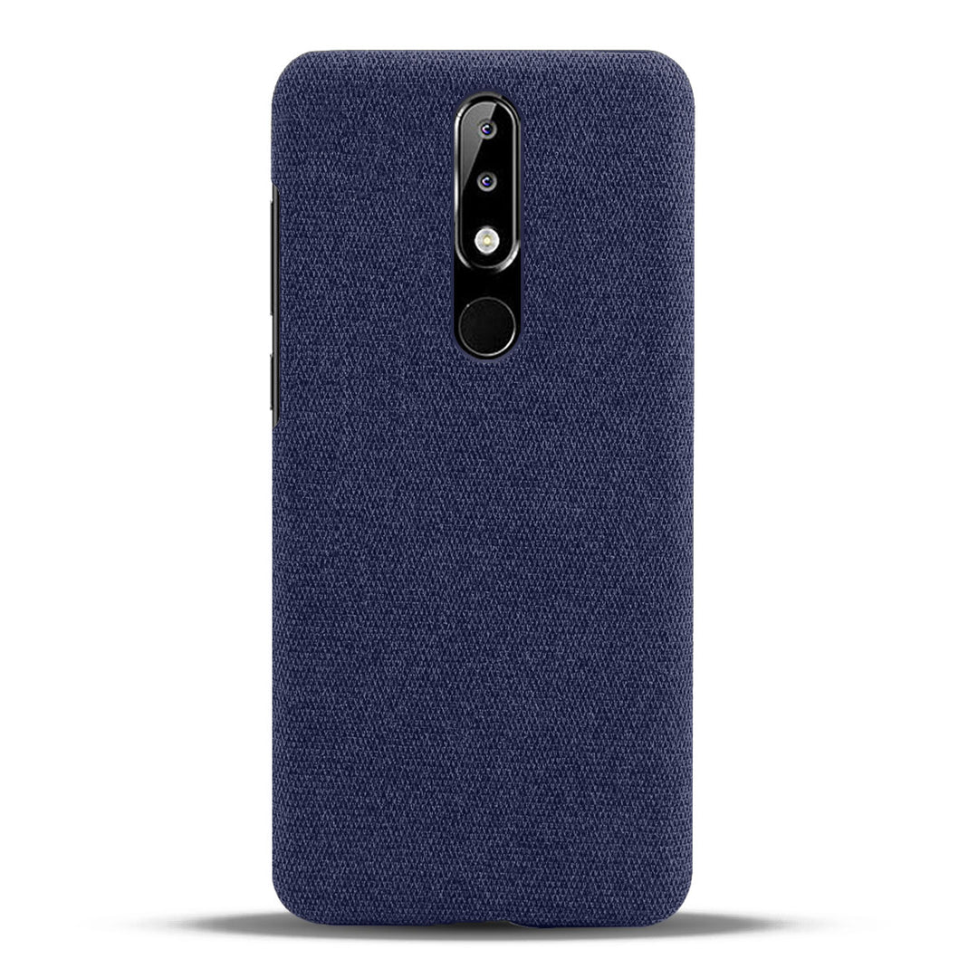 Stoff überzogene Soft Hülle/Case für Nokia X71, X30, XR20, XR21, X20, X7, X6, X5, G60, G50, G42, G22, G21, G20, G11, G10, 9 PureView, 8.3, 8.1, 7.2, 7.1 Plus, 7.1, 7 Plus, 7, 6.2, 6.1 Plus | ZITOCASES®