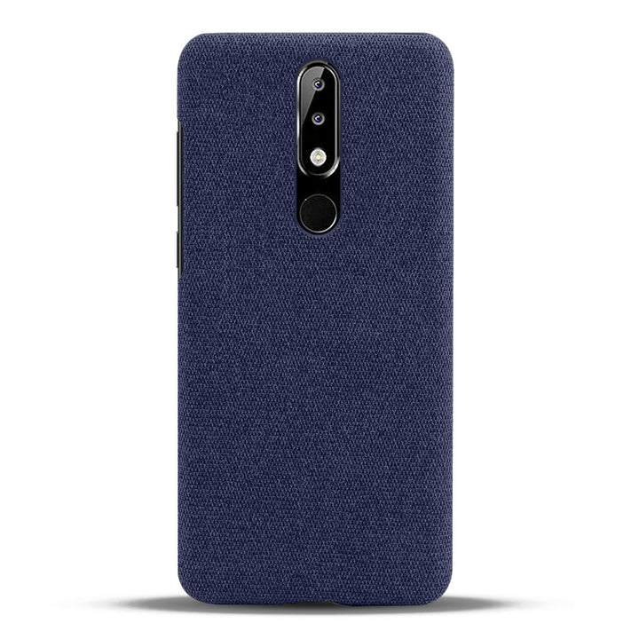 Stoff überzogene Soft Hülle/Case für Nokia X71, X30, XR20, XR21, X20, X7, X6, X5, G60, G50, G42, G22, G21, G20, G11, G10, 9 PureView, 8.3, 8.1, 7.2, 7.1 Plus, 7.1, 7 Plus, 7, 6.2, 6.1 Plus | ZITOCASES®