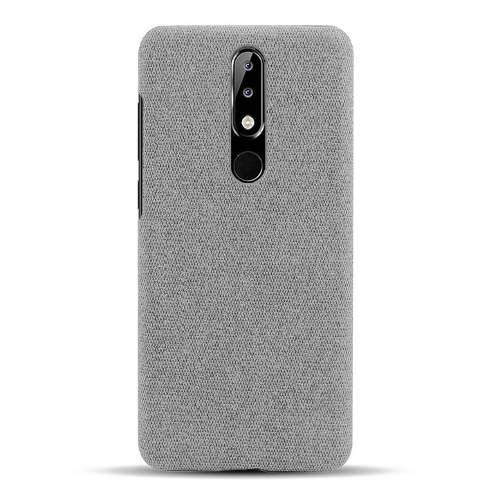 Stoff überzogene Soft Hülle/Case für Nokia X71, X30, XR20, XR21, X20, X7, X6, X5, G60, G50, G42, G22, G21, G20, G11, G10, 9 PureView, 8.3, 8.1, 7.2, 7.1 Plus, 7.1, 7 Plus, 7, 6.2, 6.1 Plus | ZITOCASES®