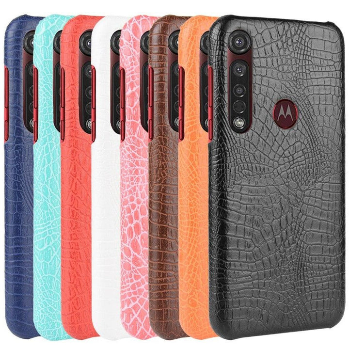 Krokodil-Leder Optik Hülle/Case verschiedene Farben für Motorola Edge 30, G-Serie | ZITOCASES®