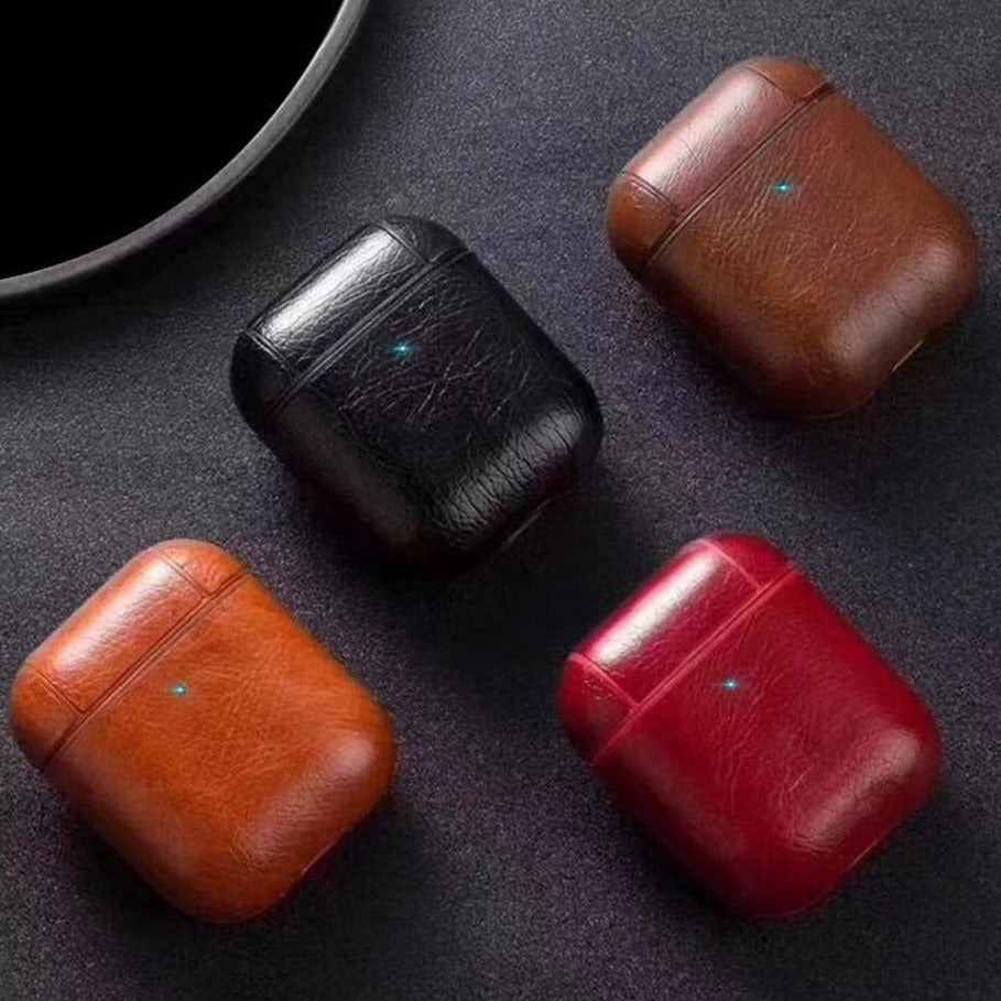 Edle Kunstleder Hülle/Case für AirPods 1, 2, 3, 4 | ZITOCASES®