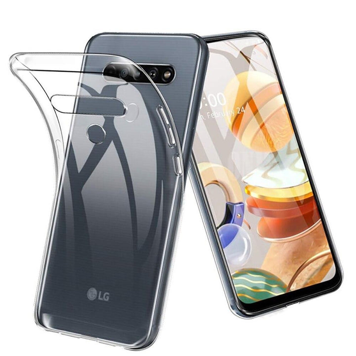 Transparente 1,5mm Silikon Hülle/Case für LG Velvet, K41S, K50S, K51S, K61 | ZITOCASES®