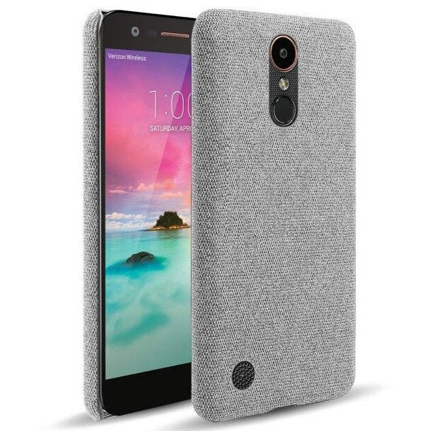 Stoff überzogene Soft Hülle/Case für LG Velvet, Stylo 5, V30, V30S, V40, G7, G8S, G8S ThinQ, Q60, Q7, K20, K20 2019, K40, K50 | ZITOCASES®