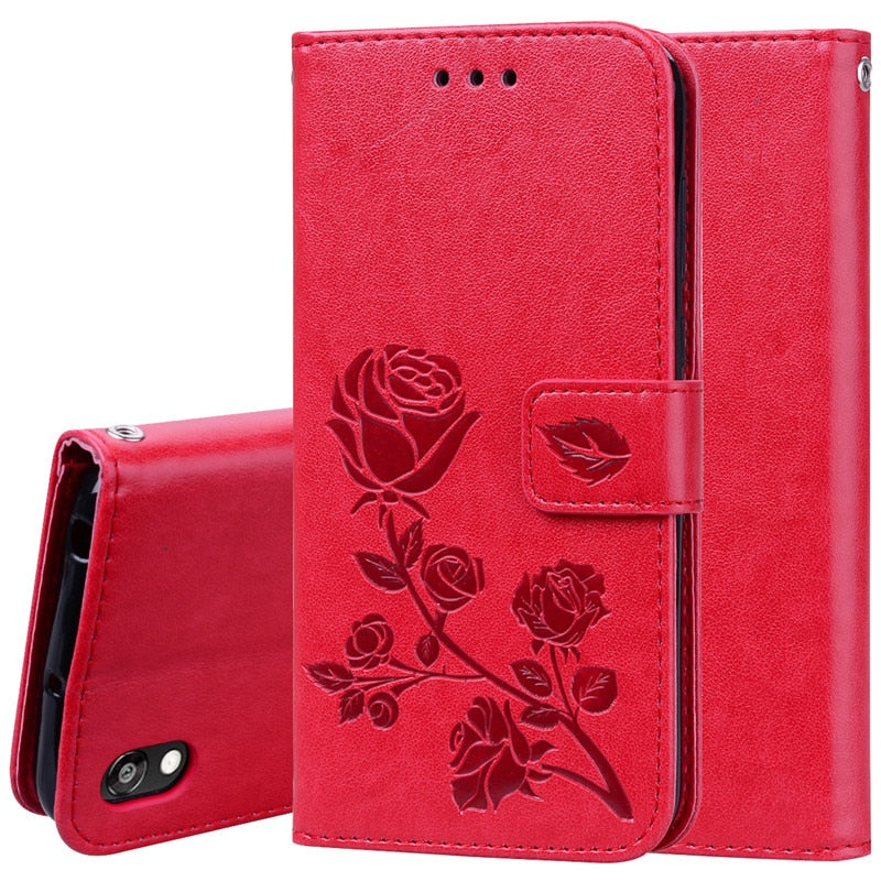 Elegante Rosen Kunstleder Klapp Hülle/Flip Case für LG Velvet, G8, G8 ThinQ, G8S ThinQ, G8X ThinQ | ZITOCASES®