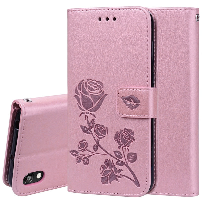 Elegante Rosen Kunstleder Klapp Hülle/Flip Case für LG Velvet, G8, G8 ThinQ, G8S ThinQ, G8X ThinQ | ZITOCASES®