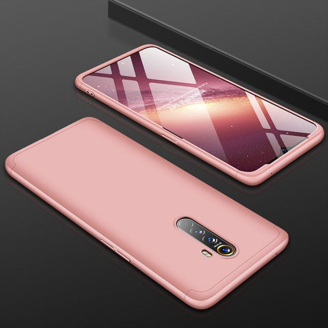 Matte Plastik Hülle/Case mit farbigen Akzenten für Oppo Reno 12, A-Serie | ZITOCASES®