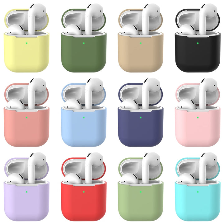 Bunte Silikon Hülle/Case verschiedene Farben für AirPods 1, 2, 3, 4 | ZITOCASES®