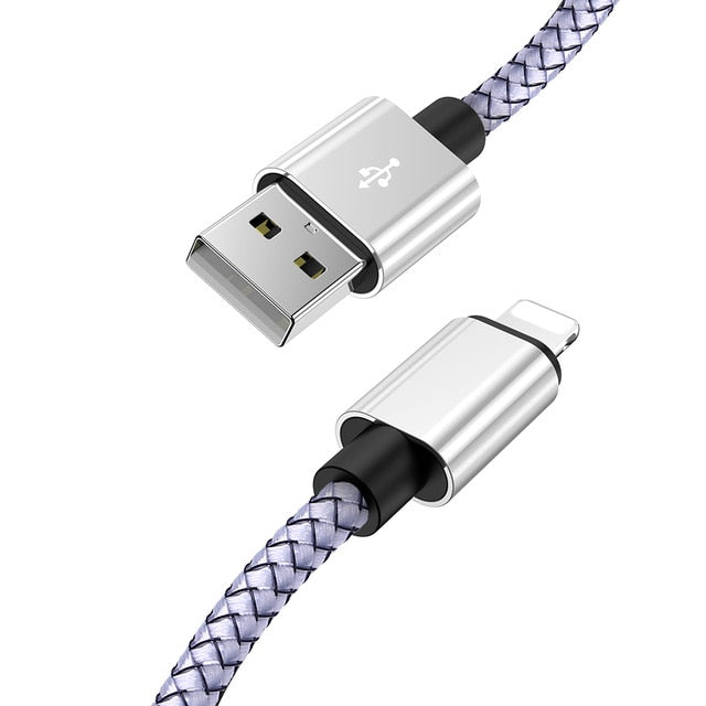 USB-A auf Lightning Ladekabel (Stoff) | ZITOCASES®