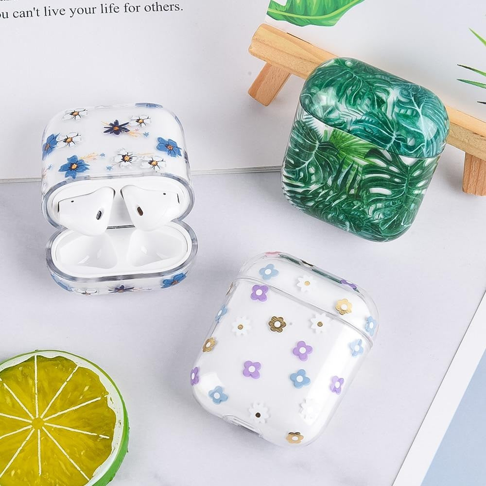 Früchte/Blumen Motive Plastik Hülle/Case für AirPods 1, 2, 3, 4 | ZITOCASES®