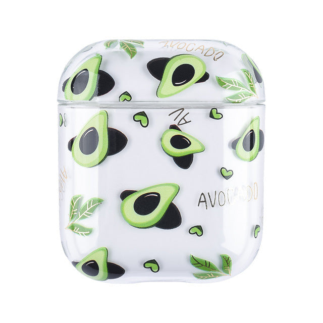 Früchte/Blumen Motive Plastik Hülle/Case für AirPods 1, 2, 3, 4 | ZITOCASES®