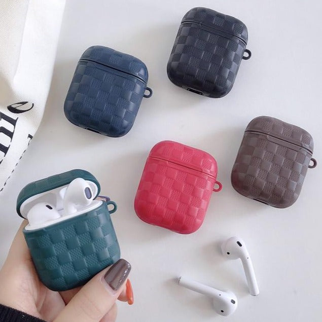 Edle Karierte Soft Hülle/Case für AirPods 1, 2, 3, 4 | ZITOCASES®