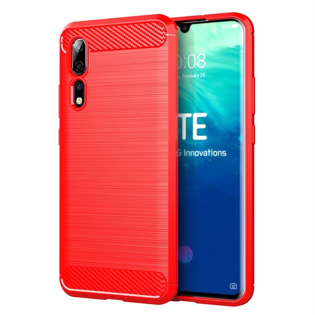 Edle Carbon Akzente Soft Hülle/Case verschiedene Farben für ZTE Axon 50 Ultra, 40 Pro, 40 Ultra, 30 Ultra, 20, 11, 10, 10 Pro, Nubia Z60 Ultra, Z60S Pro | ZITOCASES®