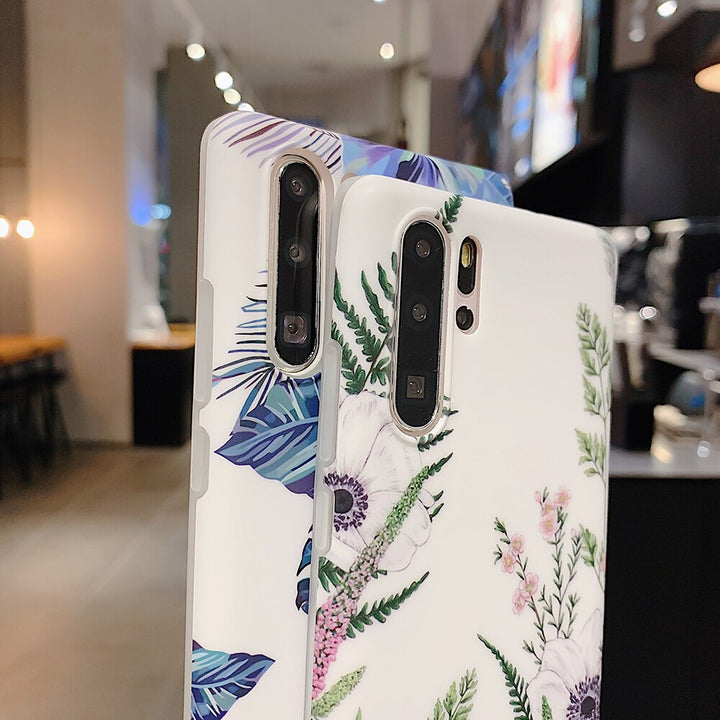 Blumen Motiv Soft Hülle/Case zum Umhängen (Inkl. Kordel) verschiedene Farben für Huawei Nova-Serie | ZITOCASES®