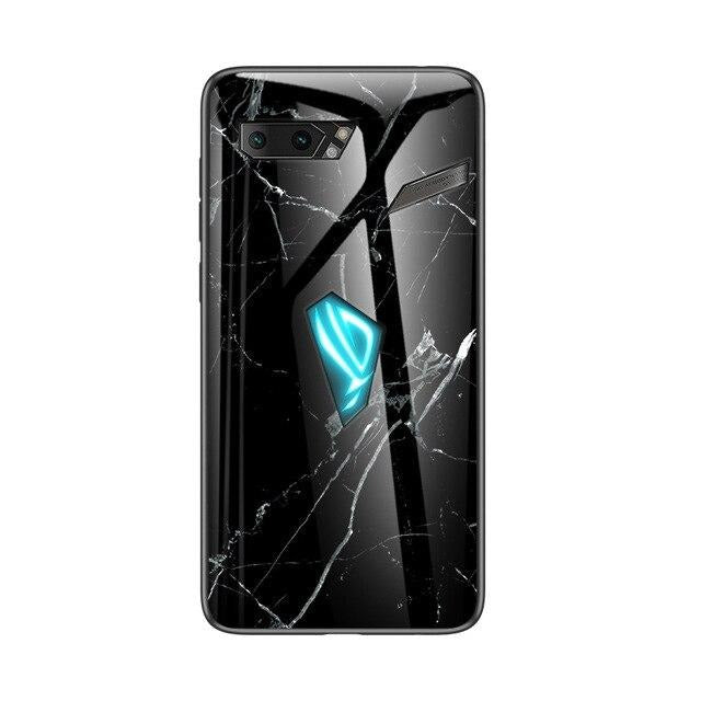 Marmor Optik Panzerglas Hülle/Case verschiedene Motive für Asus ROG Phone 8, 8 Pro, 7 Ultimate, 7, 6D, 6D Ultimate, 6, 6 Pro, 5s, 5s Pro, 5, 5 Ultimate, 3 | ZITOCASES®