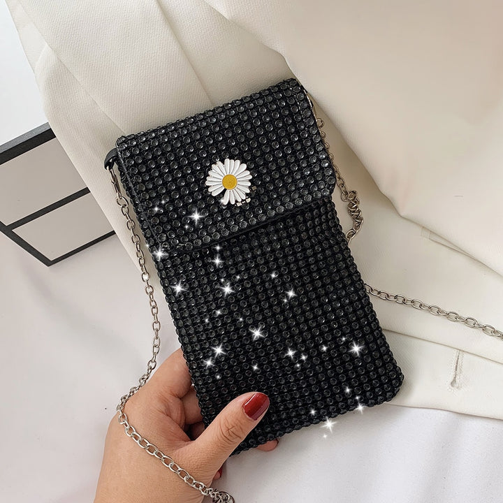 Glitzer/Blumen Clutch/Tasche | ZITOCASES®