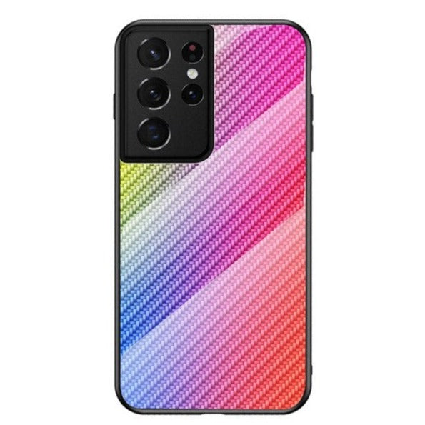 Carbon Panzerglas Hülle/Case für Samsung Galaxy A14, A51, A52, A54, A71, A72 | ZITOCASES®