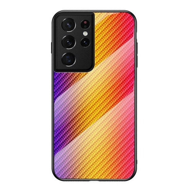 Carbon Panzerglas Hülle/Case für Samsung Galaxy A14, A51, A52, A54, A71, A72 | ZITOCASES®