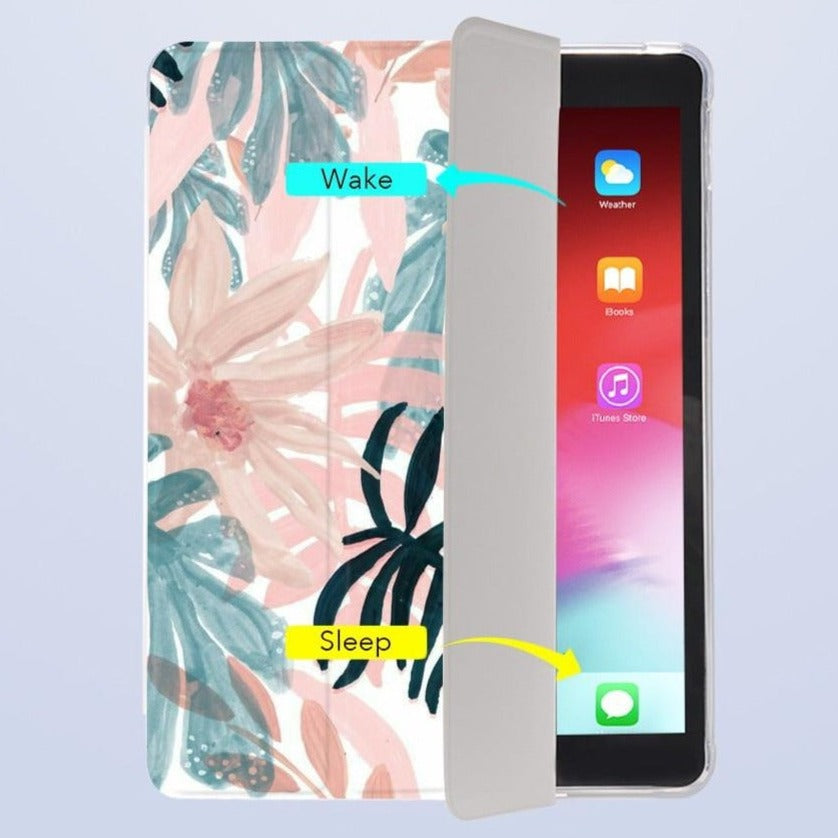 Pflanzen Motiv Kunstleder Hülle/Case für iPad, Mini, Pro, Air | ZITOCASES®