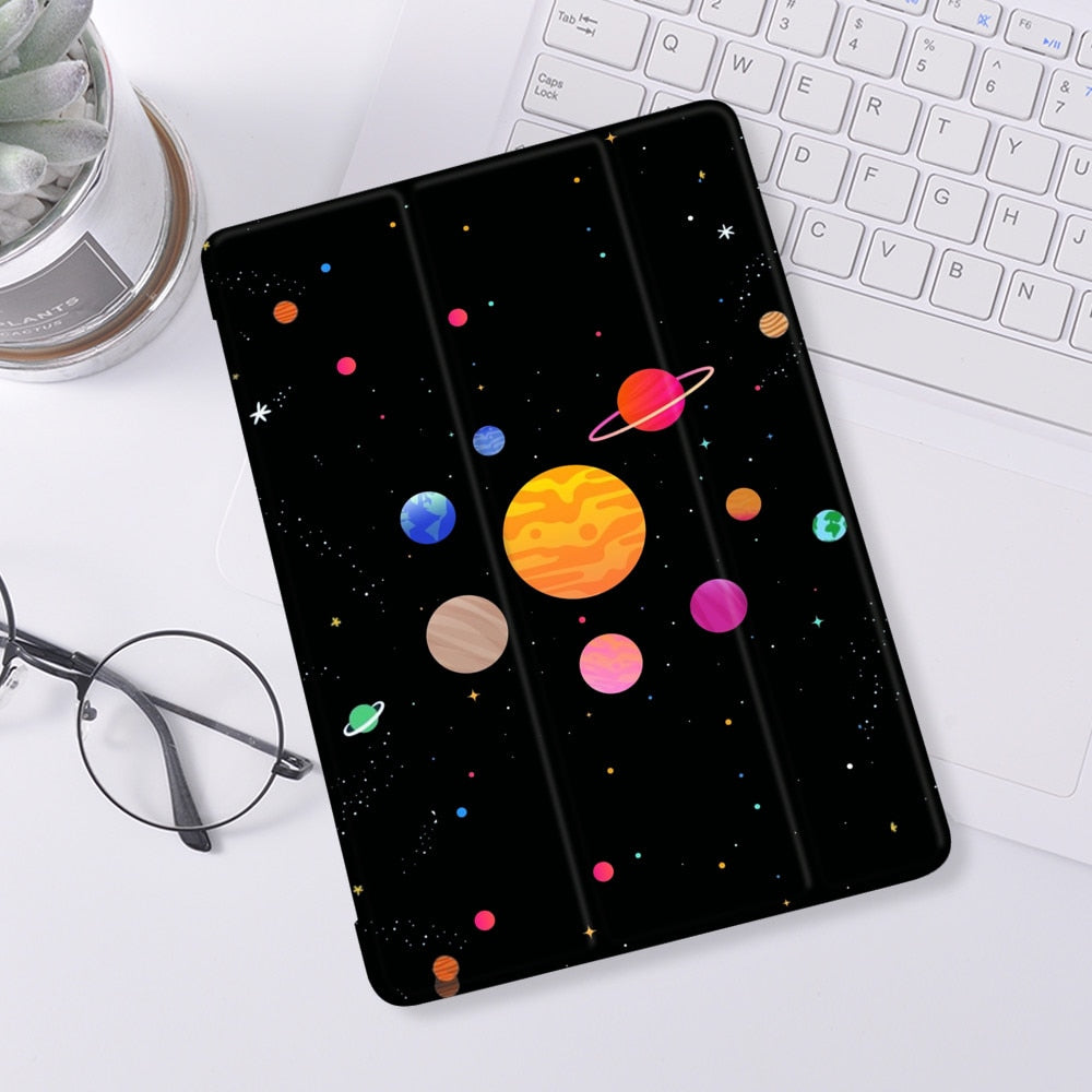 Galaxy Motiv Kunstleder Hülle/Case für iPad, Mini, Pro, Air | ZITOCASES®