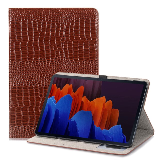 Krokodil-Leder Optik Hülle/Case für Samsung Galaxy Tab S10 Plus, S10 Ultra, S9, S9 Plus, S9 Ultra, S8, S8 Plus, S8 Ultra, S7, S7 Plus, A7, A7 Lite, A8 | ZITOCASES®